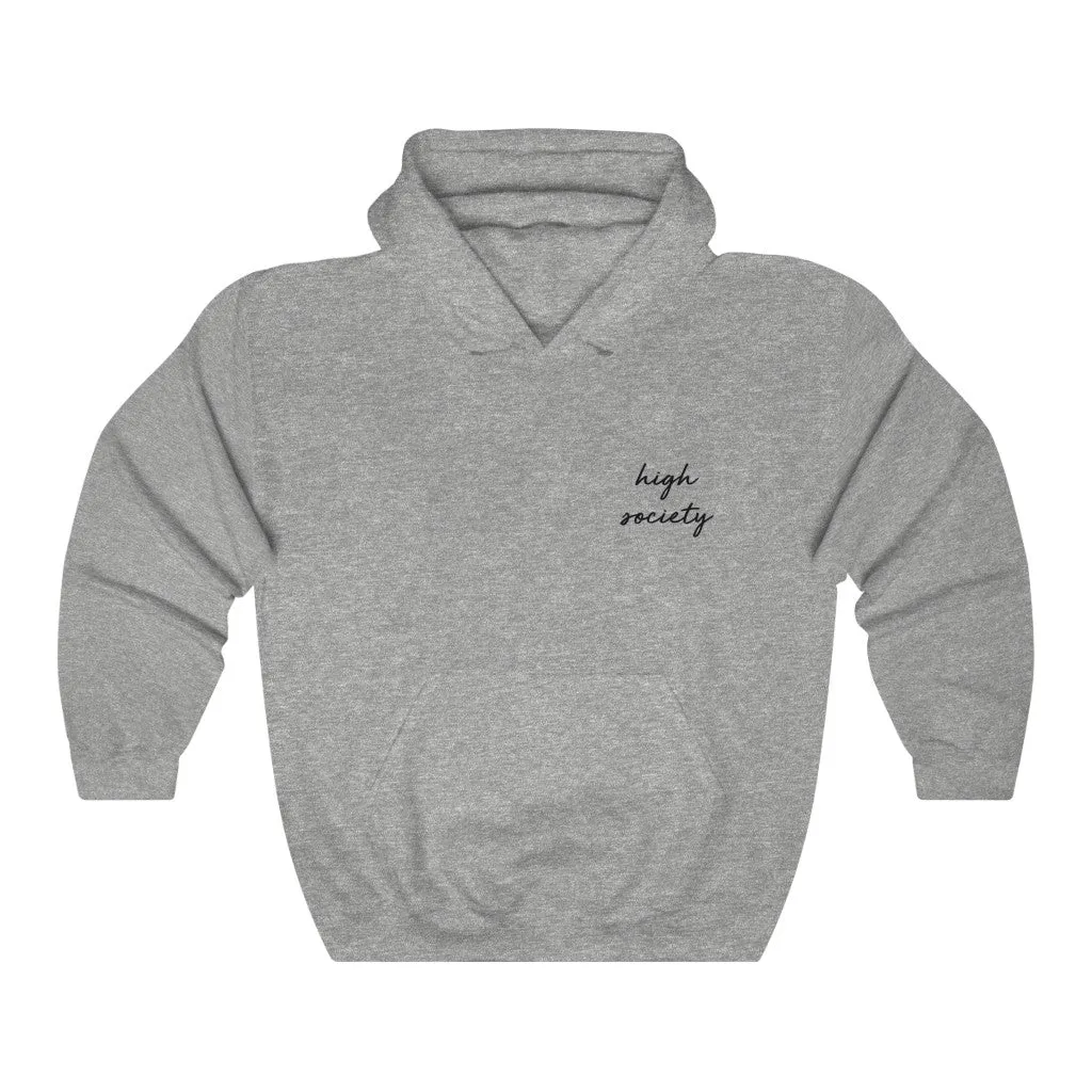 High Society Unisex Hooded Sweatshirt sold by Always Stylish Mama product image thumbnail 3