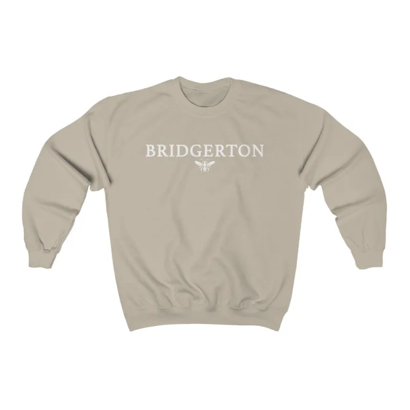 Bridgerton Bee Crewneck Sweatshirt made by Always Stylish Mama