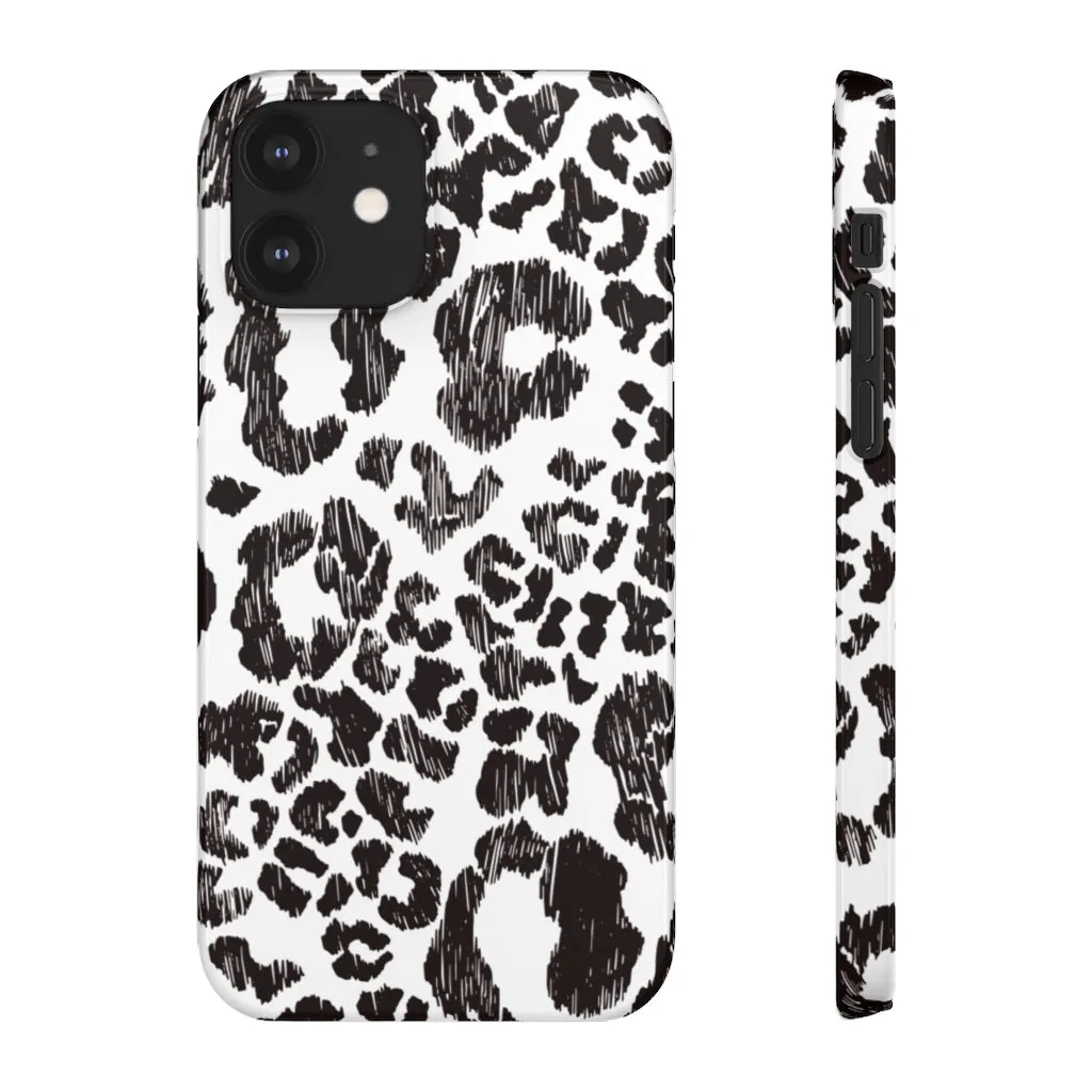 Leopard Sketch Print Snap iPhone 12 Case sold by Always Stylish Mama product image thumbnail 3