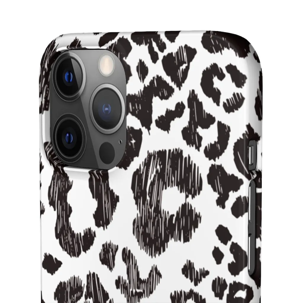 Leopard Sketch Print Snap iPhone 12 Case sold by Always Stylish Mama product image thumbnail 2