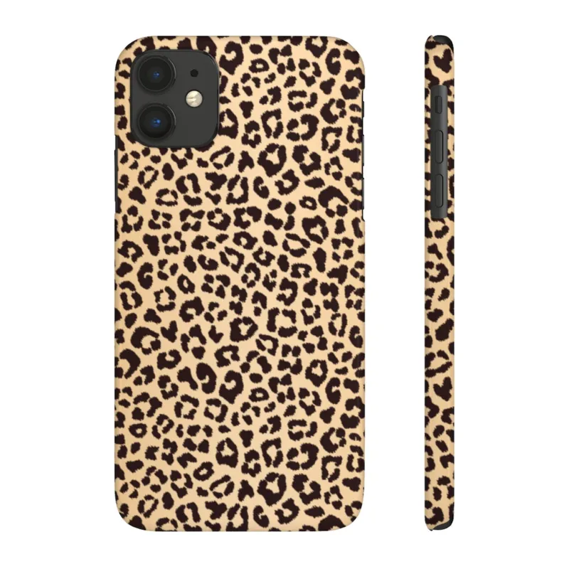 Leopard Print Snap Phone Case sold by Always Stylish Mama