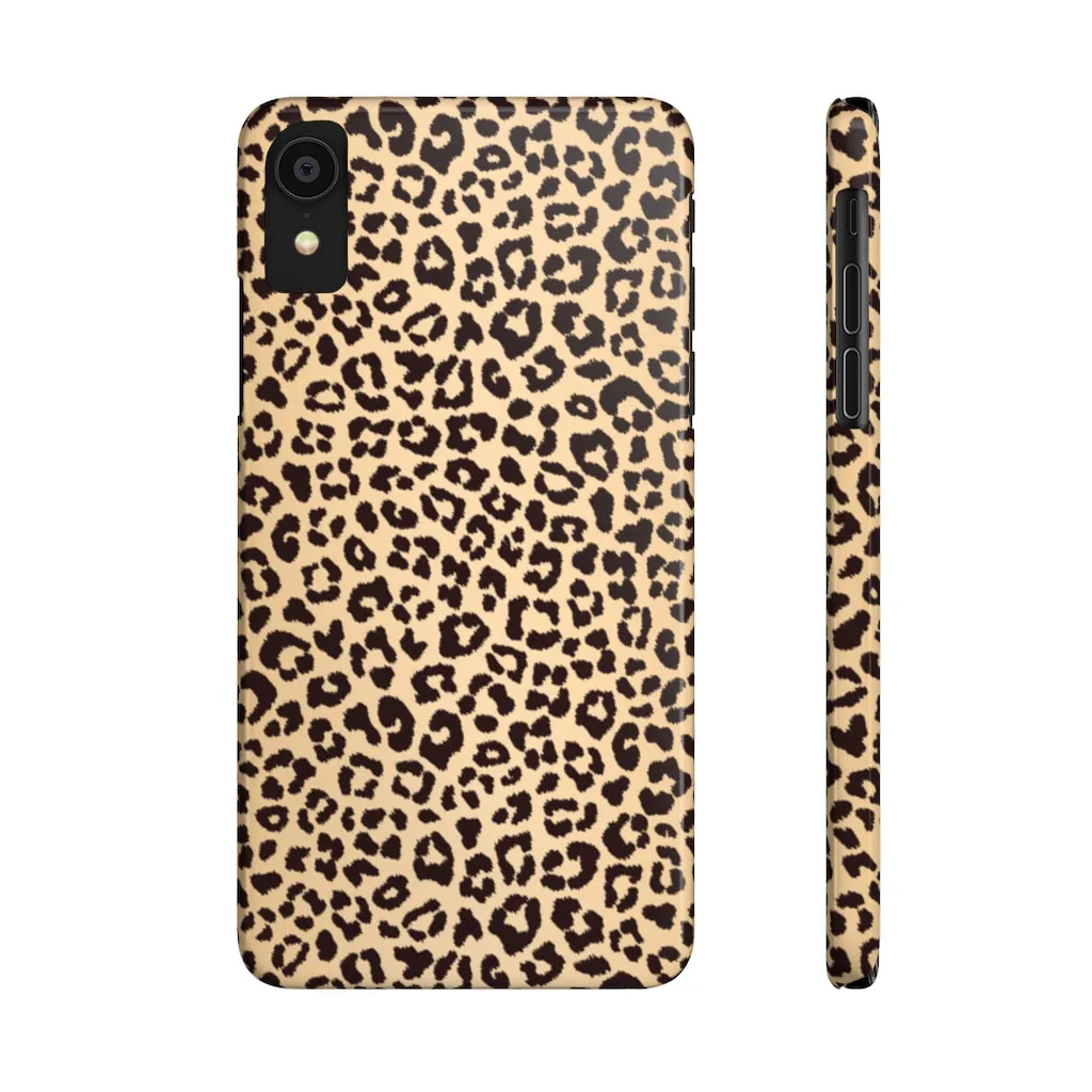 Leopard Print Snap Phone Case sold by Always Stylish Mama product image thumbnail 2