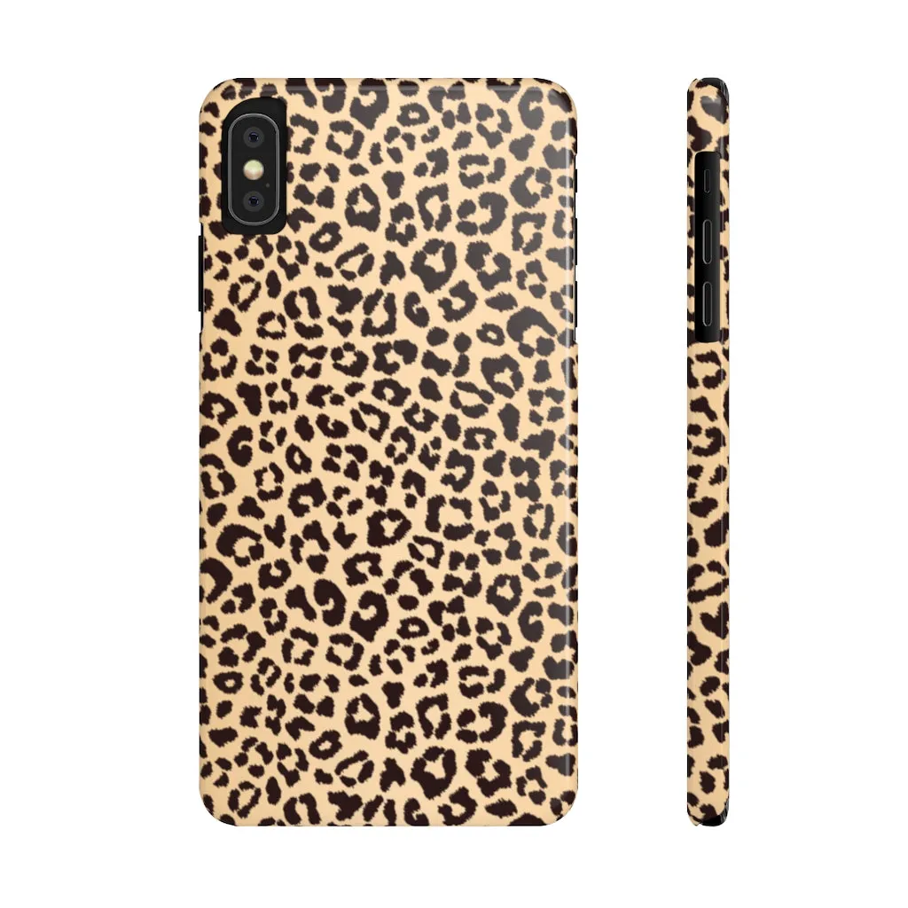 Leopard Print Snap Phone Case sold by Always Stylish Mama product image thumbnail 3
