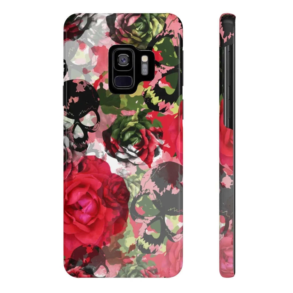 Skulls Camo & Roses Snap Phone Case sold by Always Stylish Mama product image thumbnail 5