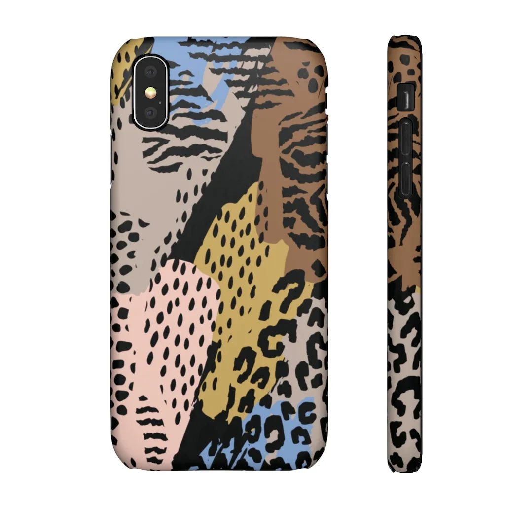 Abstract Cheetah Print Snap Phone Case sold by Always Stylish Mama product image thumbnail 5