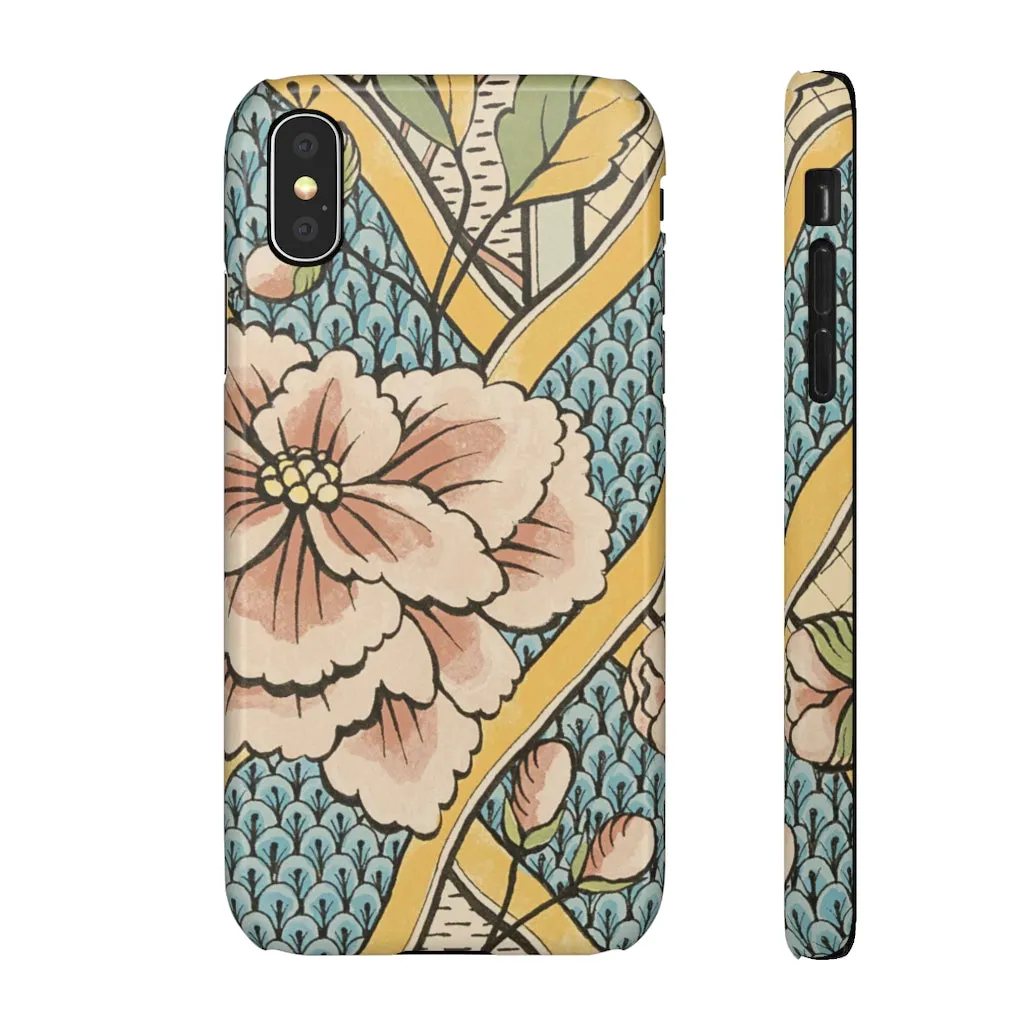 Floral Wallpaper Snap Phone Case sold by Always Stylish Mama product image thumbnail 3