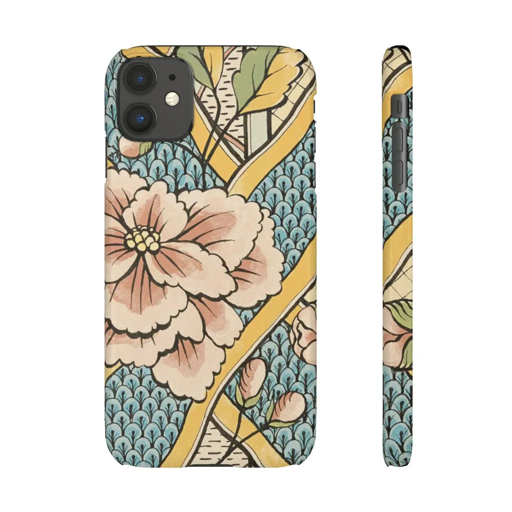 Floral Wallpaper Snap Phone Case sold by Always Stylish Mama