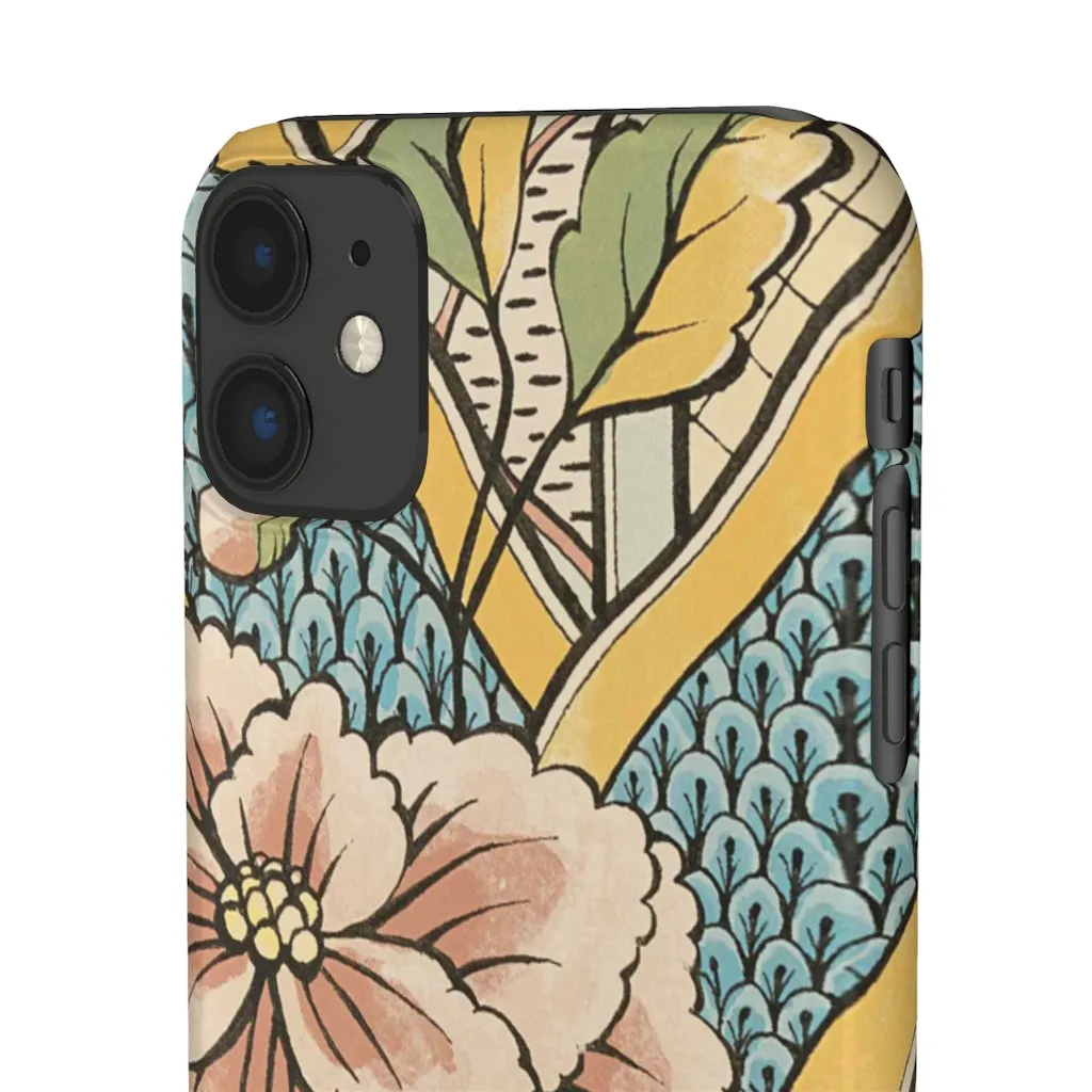 Floral Wallpaper Snap Phone Case sold by Always Stylish Mama product image thumbnail 2