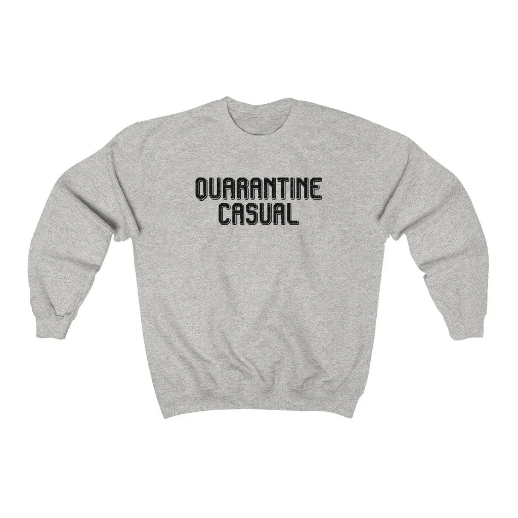 Quarantine Casual Unisex Crewneck Sweatshirt sold by Always Stylish Mama