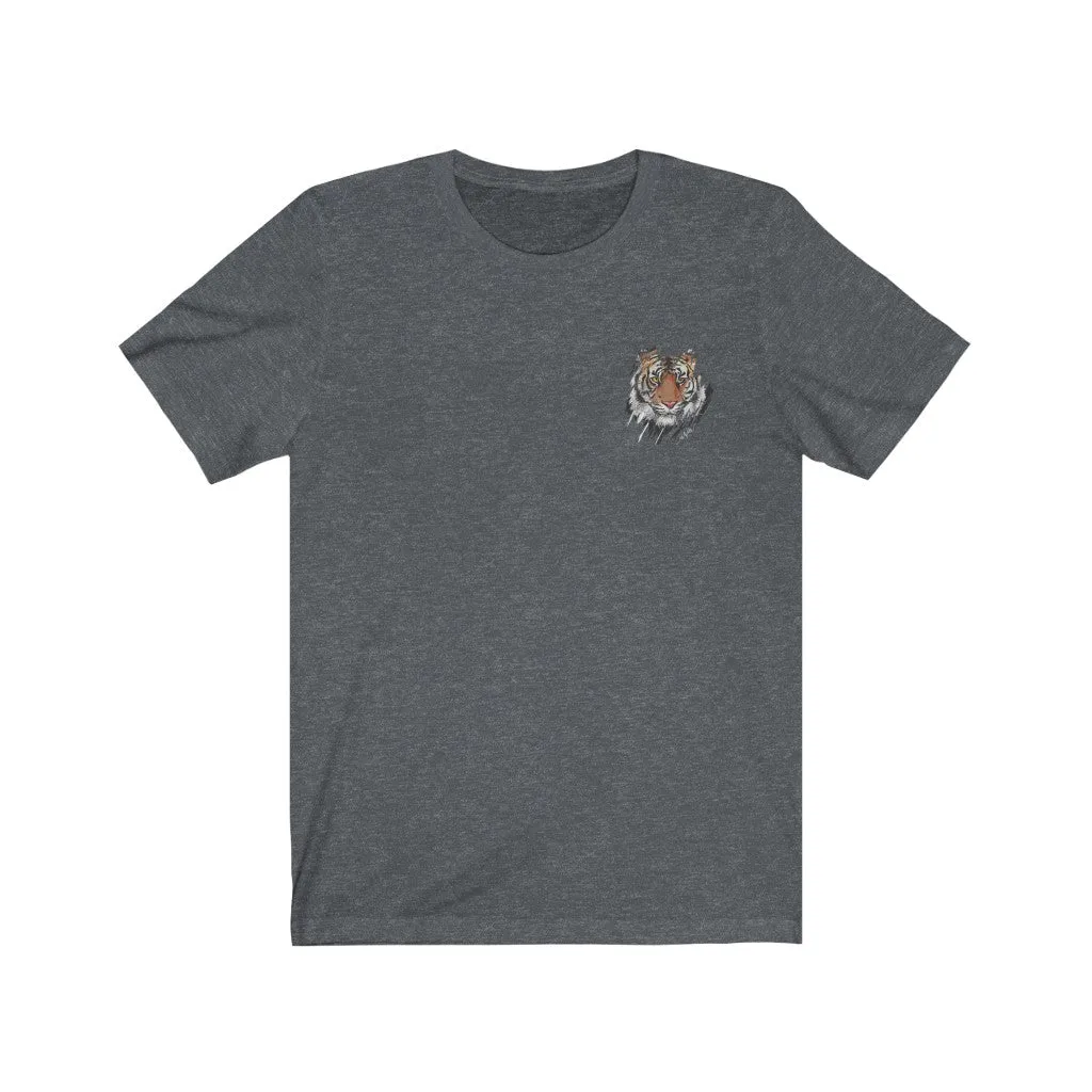 Tiny Pocket Tiger Unisex Tee sold by Always Stylish Mama