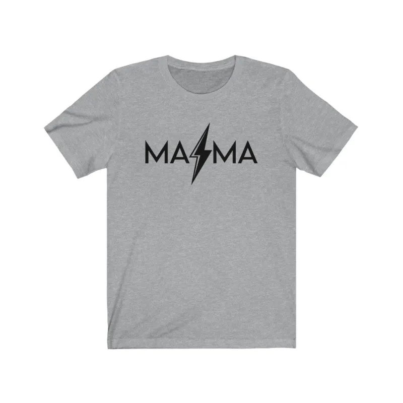 Mama Lightning Bolt Unisex Tee sold by Always Stylish Mama