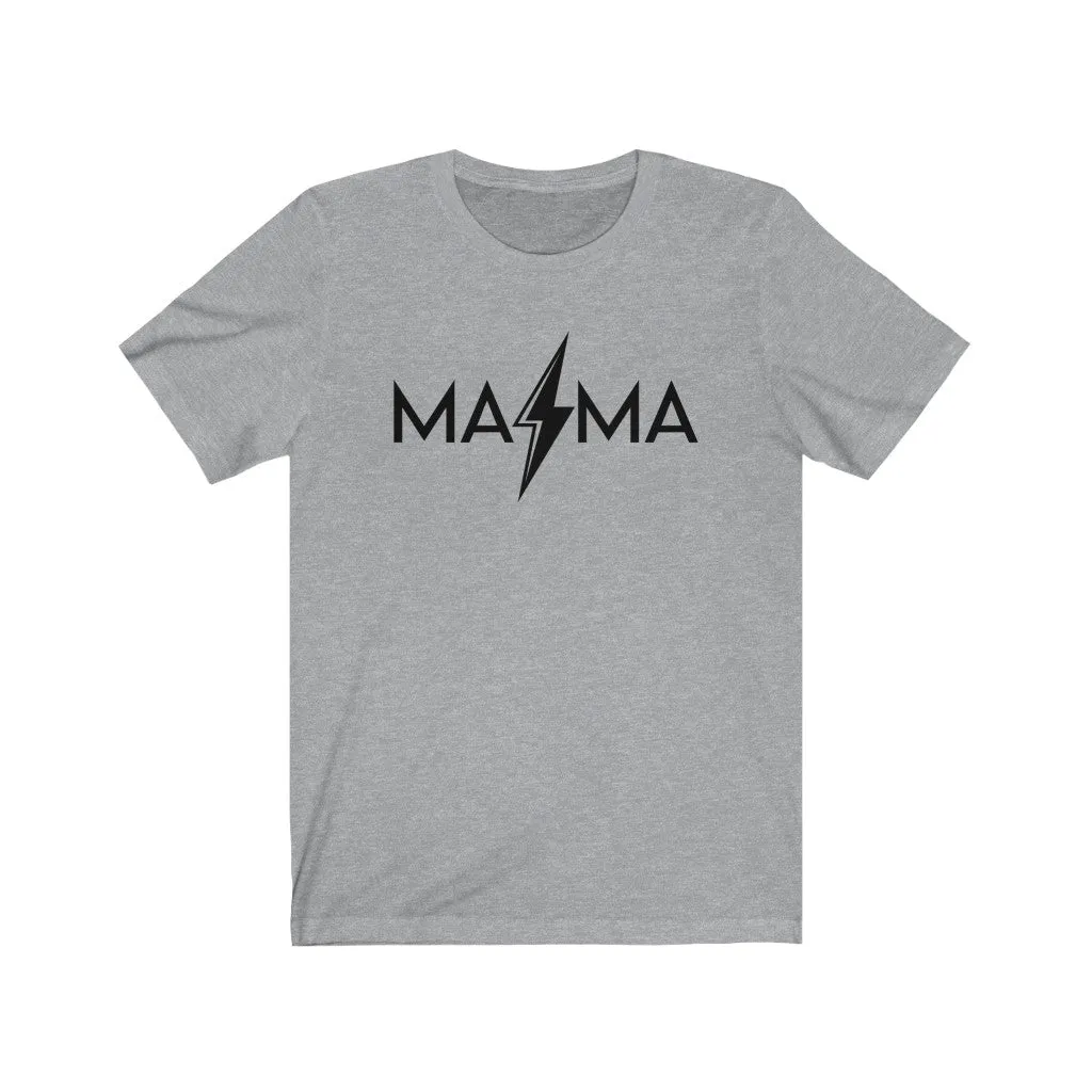 Mama Lightning Bolt Unisex Tee sold by Always Stylish Mama