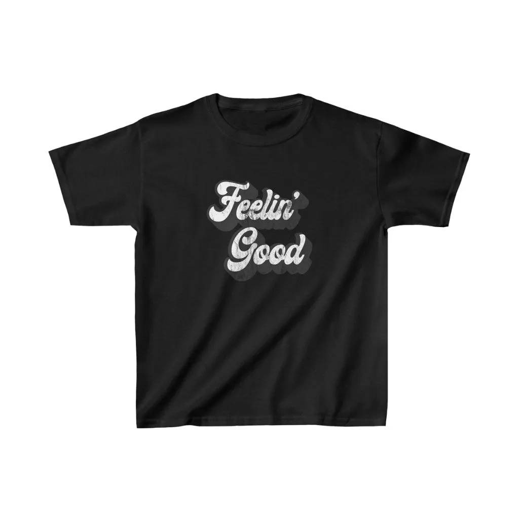Feelin' Good Youth Cotton Tee sold by Always Stylish Mama product image thumbnail 3