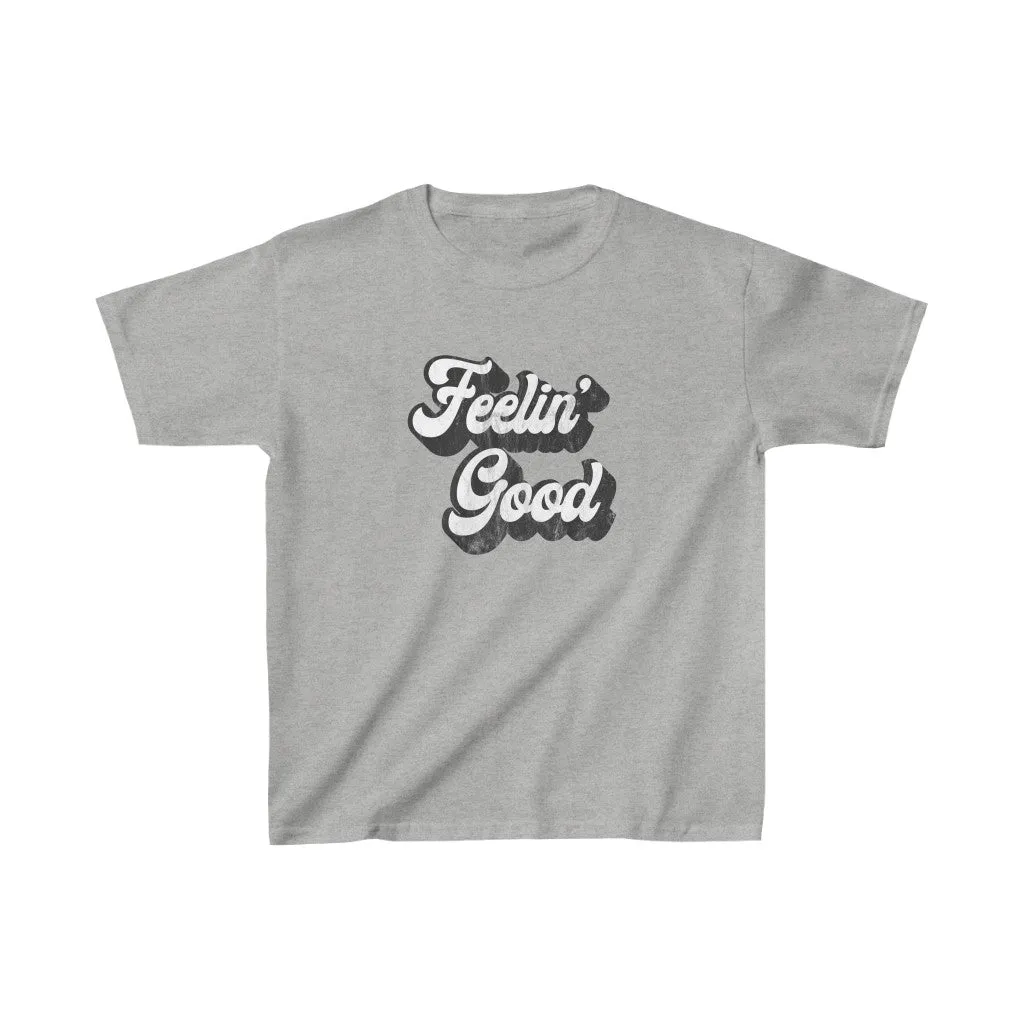 Feelin' Good Youth Cotton Tee sold by Always Stylish Mama product image thumbnail 4