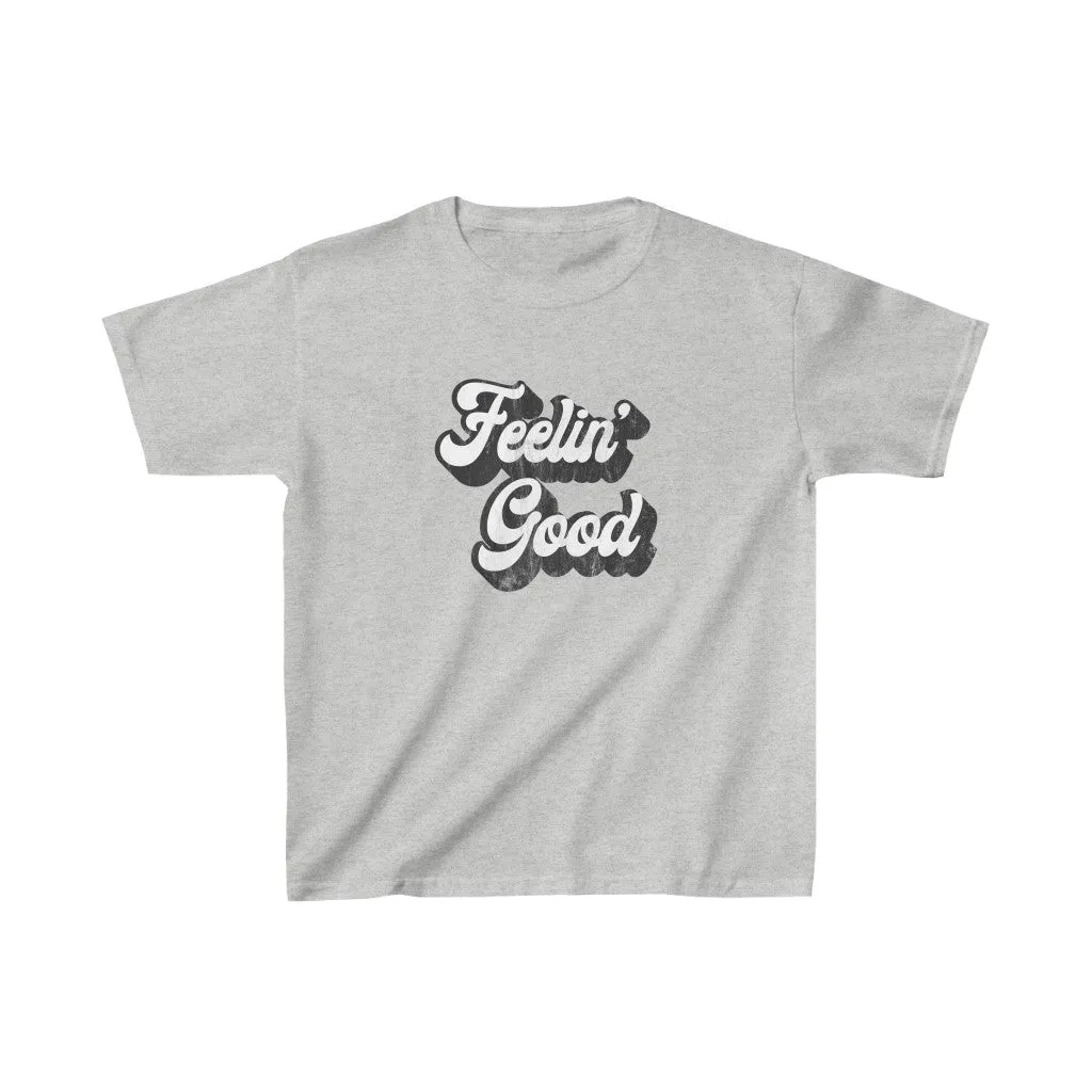 Feelin' Good Youth Cotton Tee sold by Always Stylish Mama product image thumbnail 5