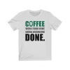 Coffee Corona Done Unisex Jersey Tee sold by Always Stylish Mama