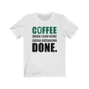 Coffee Corona Done Unisex Jersey Tee sold by Always Stylish Mama
