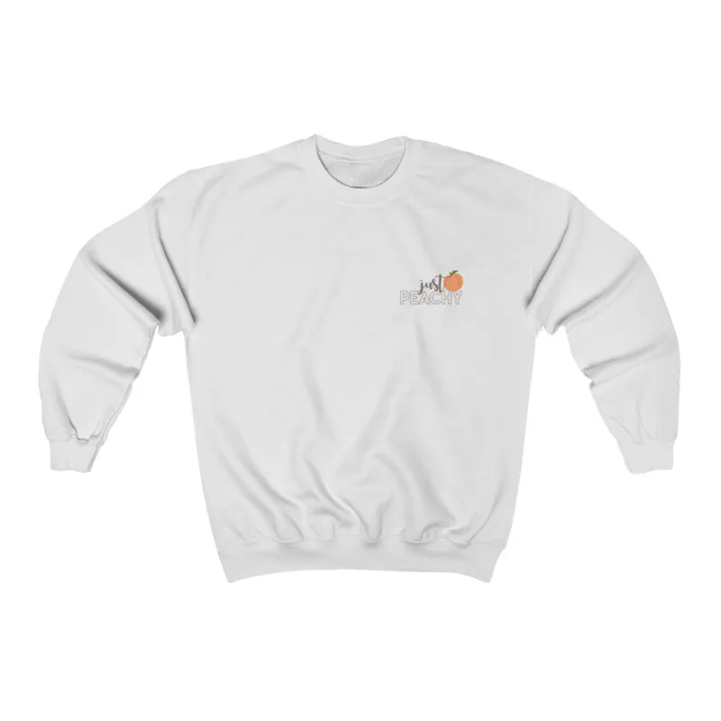 Just Peachy Unisex Crewneck Sweatshirt sold by Always Stylish Mama