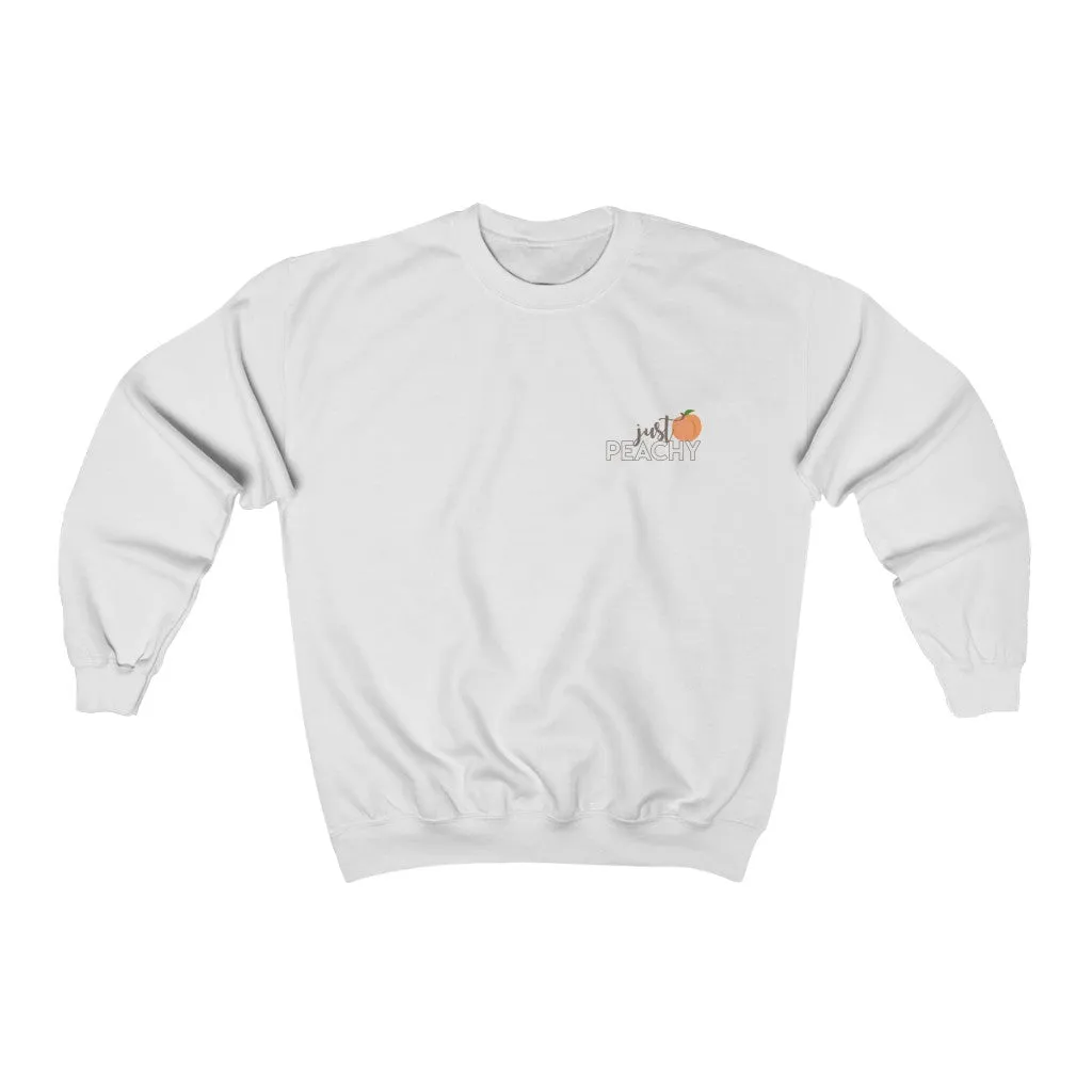 Just Peachy Unisex Crewneck Sweatshirt sold by Always Stylish Mama