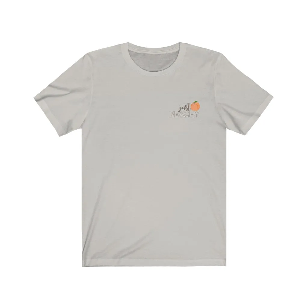 Just Peachy Unisex Tee sold by Always Stylish Mama product image thumbnail 3
