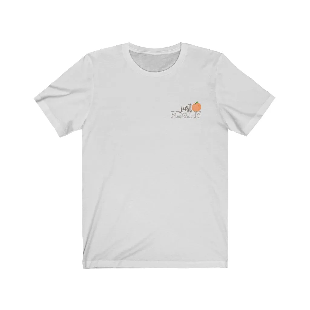 Just Peachy Unisex Tee sold by Always Stylish Mama product image thumbnail 2