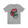 Military Flag Tongue Out Support Our Troops Distressed Unisex Tee White Text sold by Always Stylish Mama