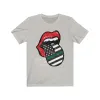 Military Flag Tongue Out Support Our Troops Distressed Unisex Tee White Text sold by Always Stylish Mama