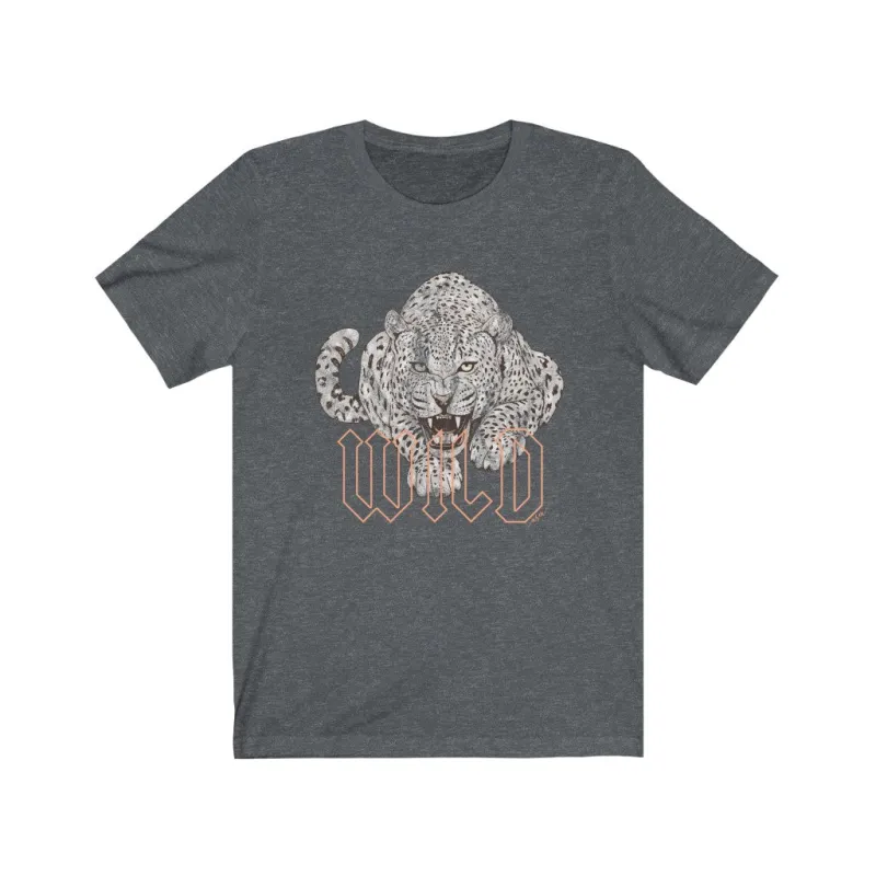 Wild Jaguar Unisex Tee sold by Always Stylish Mama