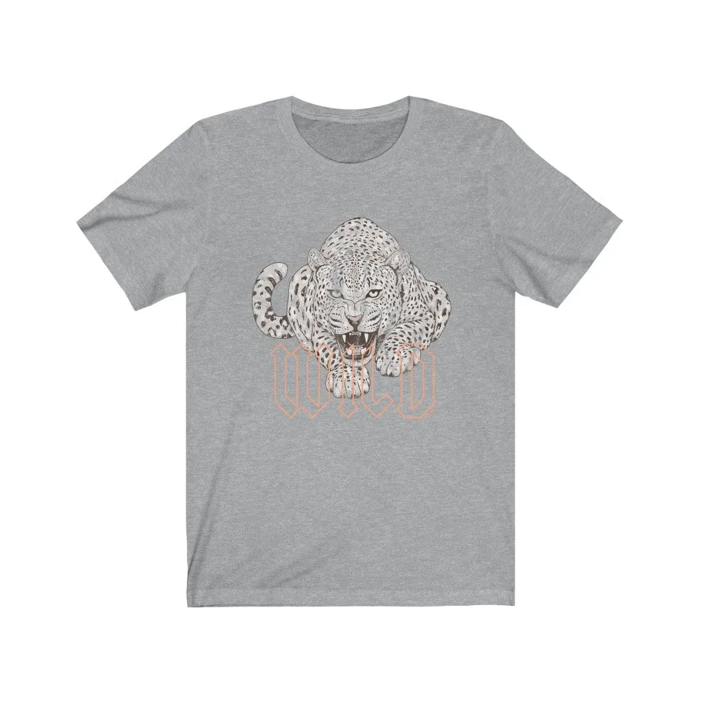 Wild Jaguar Unisex Tee sold by Always Stylish Mama product image thumbnail 4
