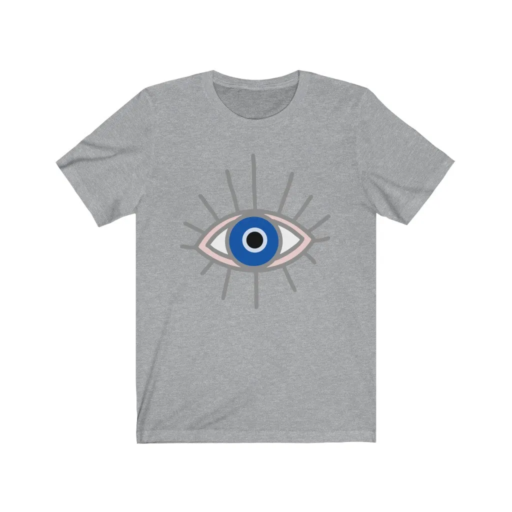 Evil Eye Unisex Tee sold by Always Stylish Mama product image thumbnail 5