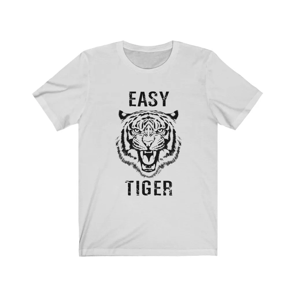 Easy Tiger Distressed Unisex Tee sold by Always Stylish Mama product image thumbnail 2