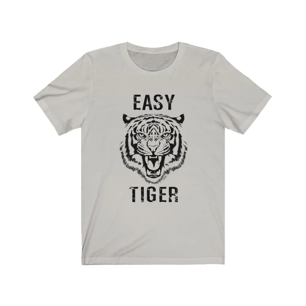 Easy Tiger Distressed Unisex Tee sold by Always Stylish Mama product image thumbnail 3