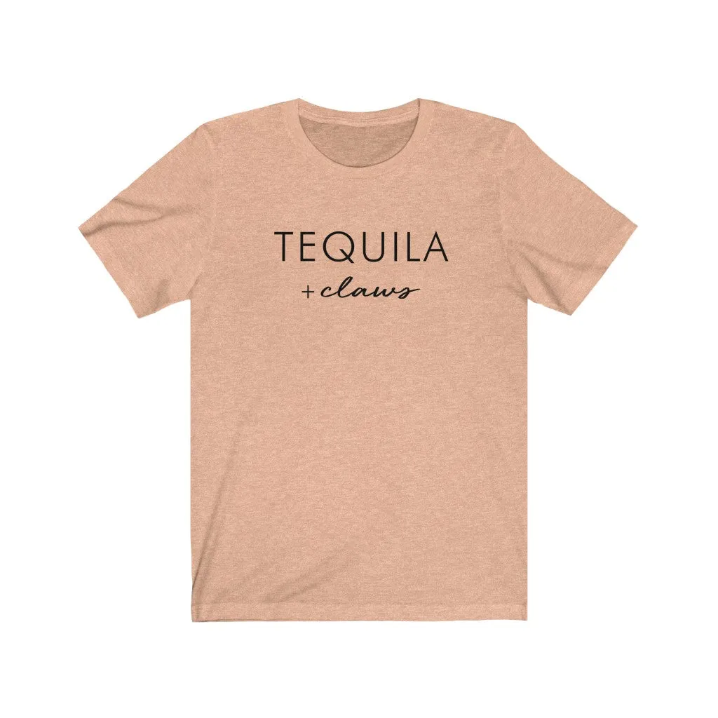 Tequila + Claws Unisex Tee sold by Always Stylish Mama product image thumbnail 4