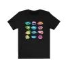 Tie Dye Mood Lips Unisex Tee sold by Always Stylish Mama
