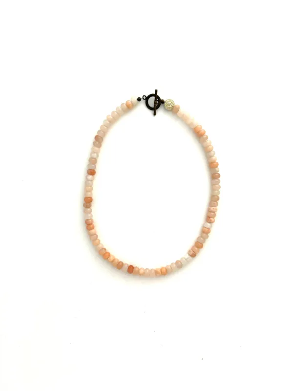 Seashell Glass Beads - 18” sold by Anchor Beads
