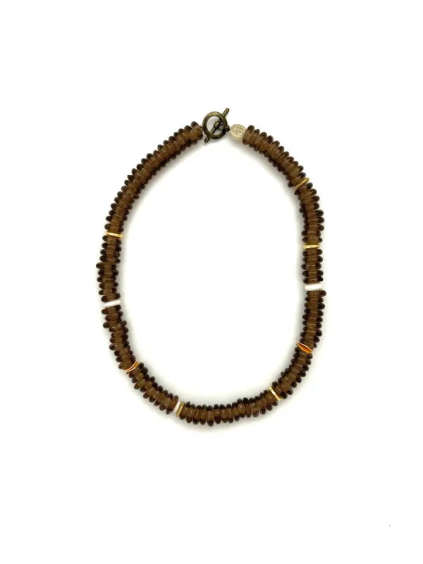 Brown Saucer Glass- 18” sold by Anchor Beads