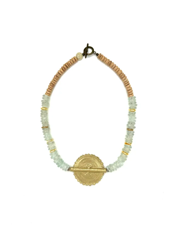 Medallion Necklace sold by Anchor Beads