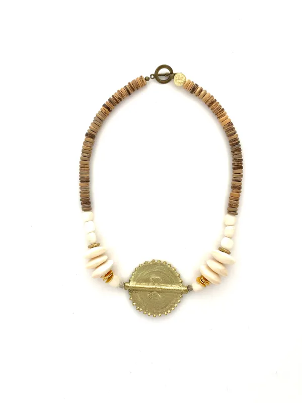 Medallion Necklace sold by Anchor Beads