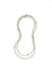Long Wrap Necklace - white sold by Anchor Beads