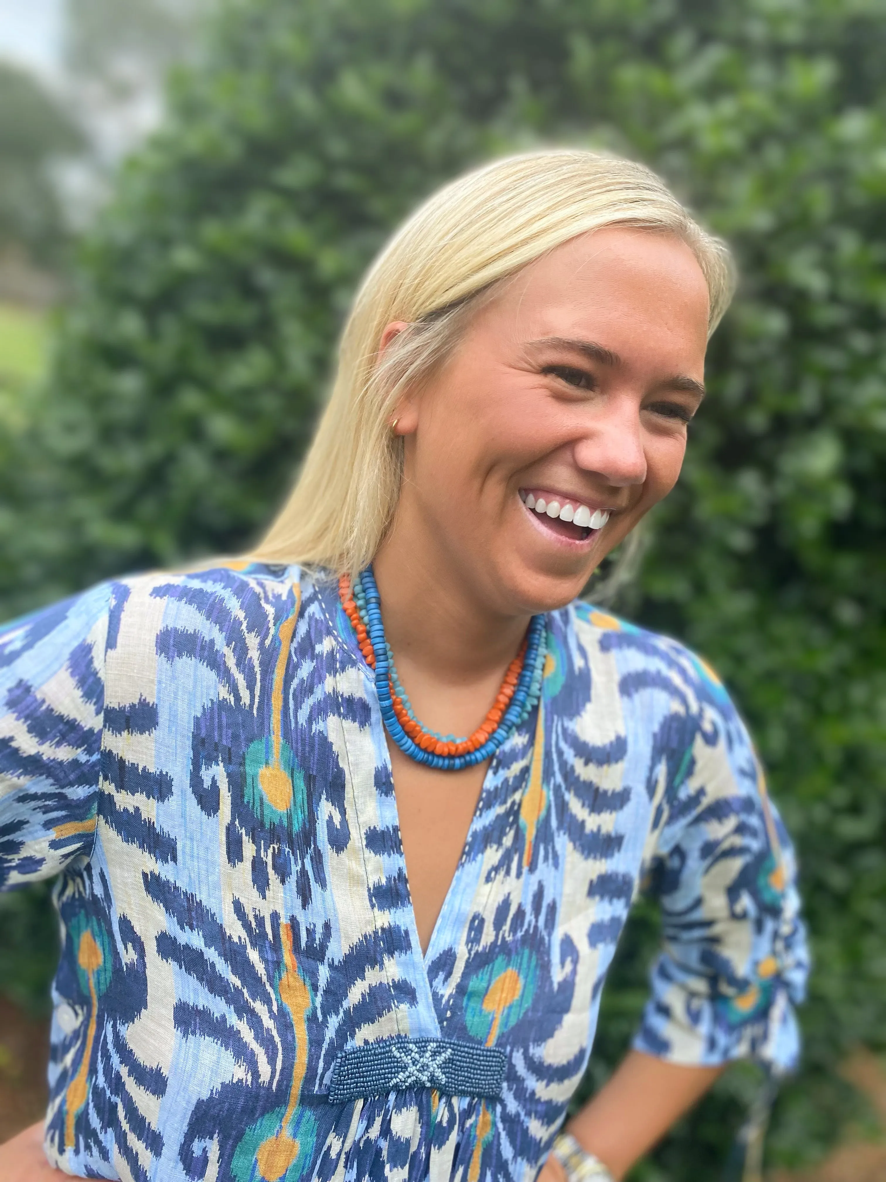 Orange Glass Beads - 18” sold by Anchor Beads product image thumbnail 2