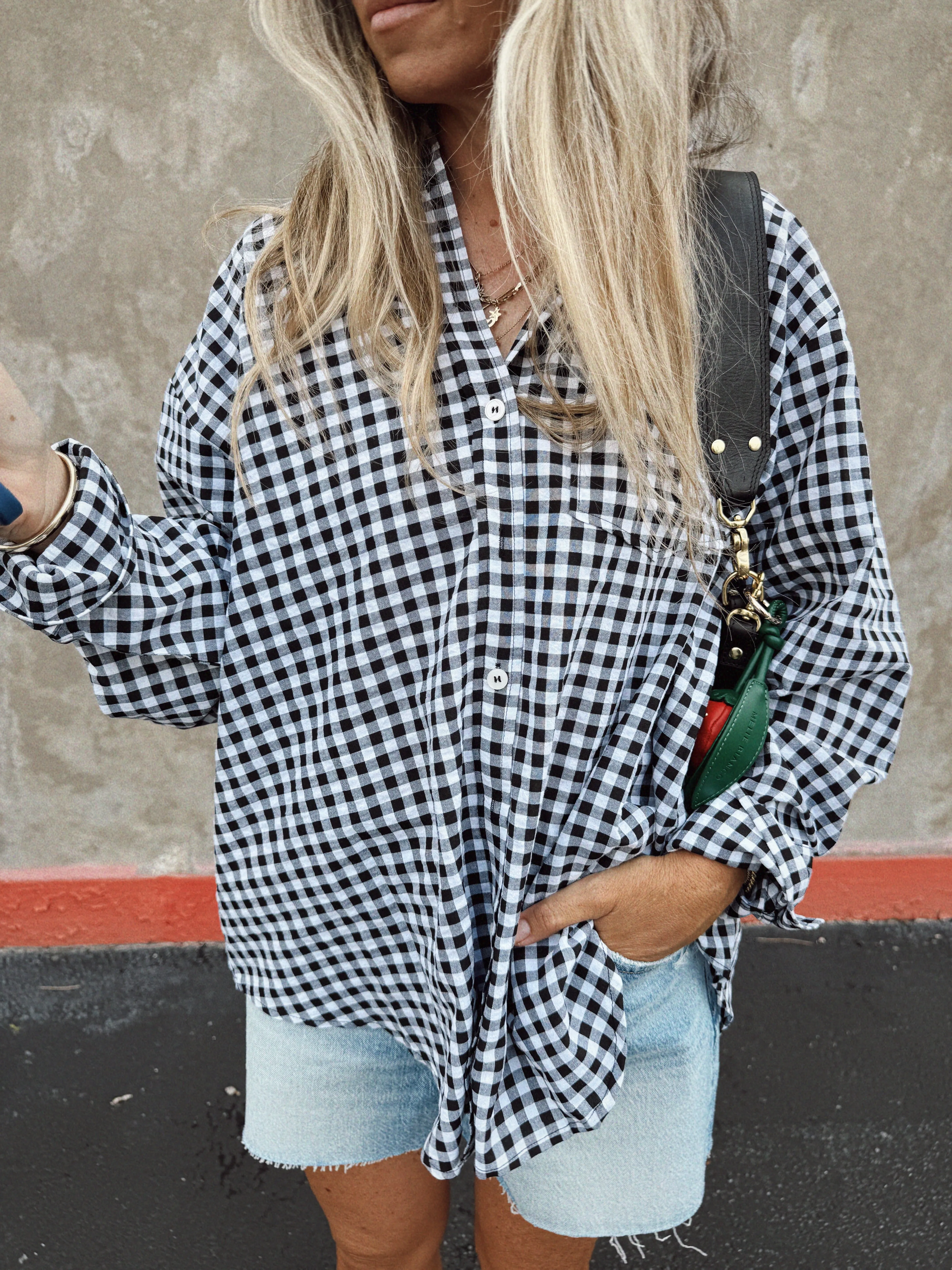 Nora Gingham Top sold by Ascot + Hart product image thumbnail 2