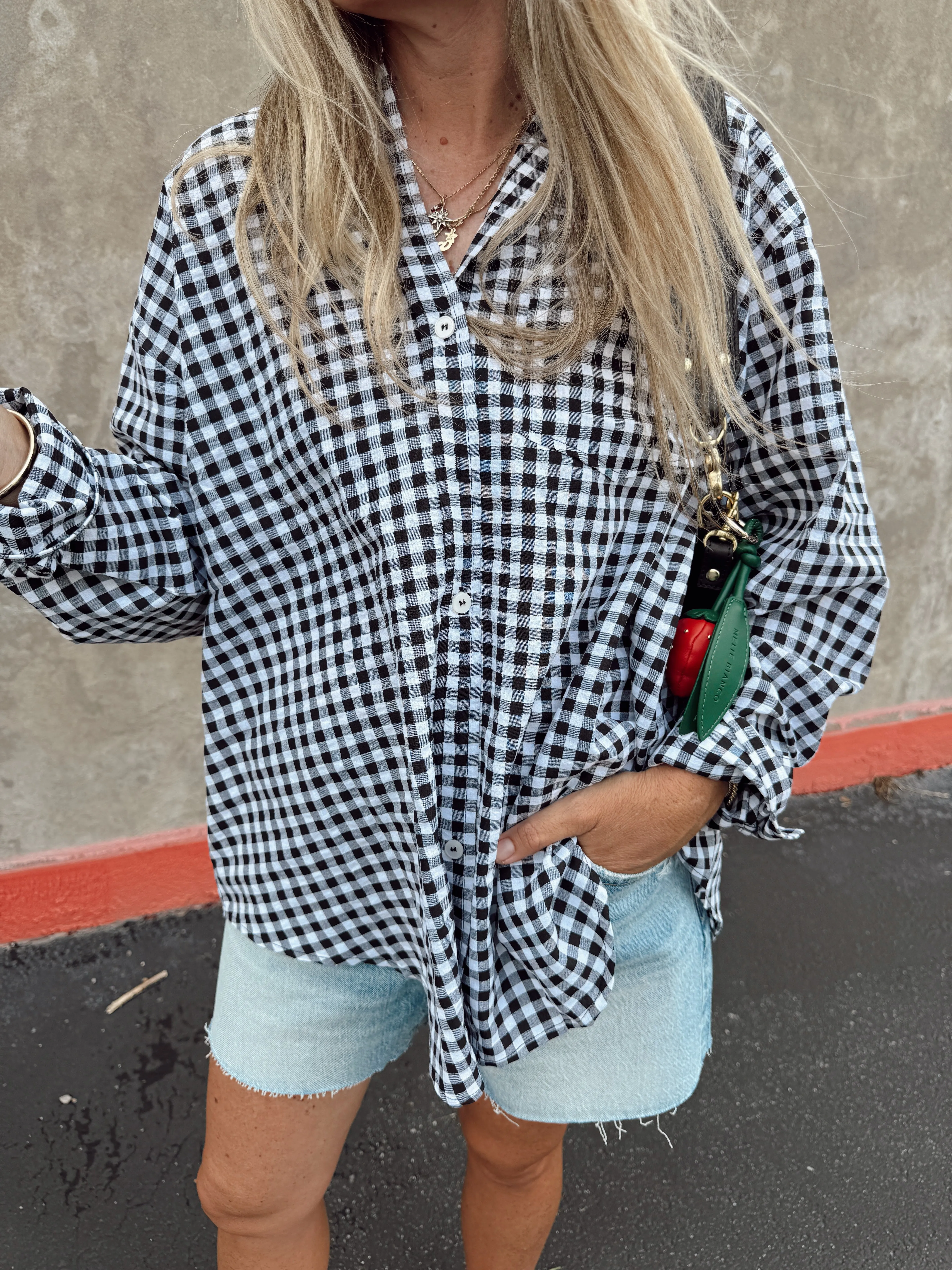 Nora Gingham Top sold by Ascot + Hart