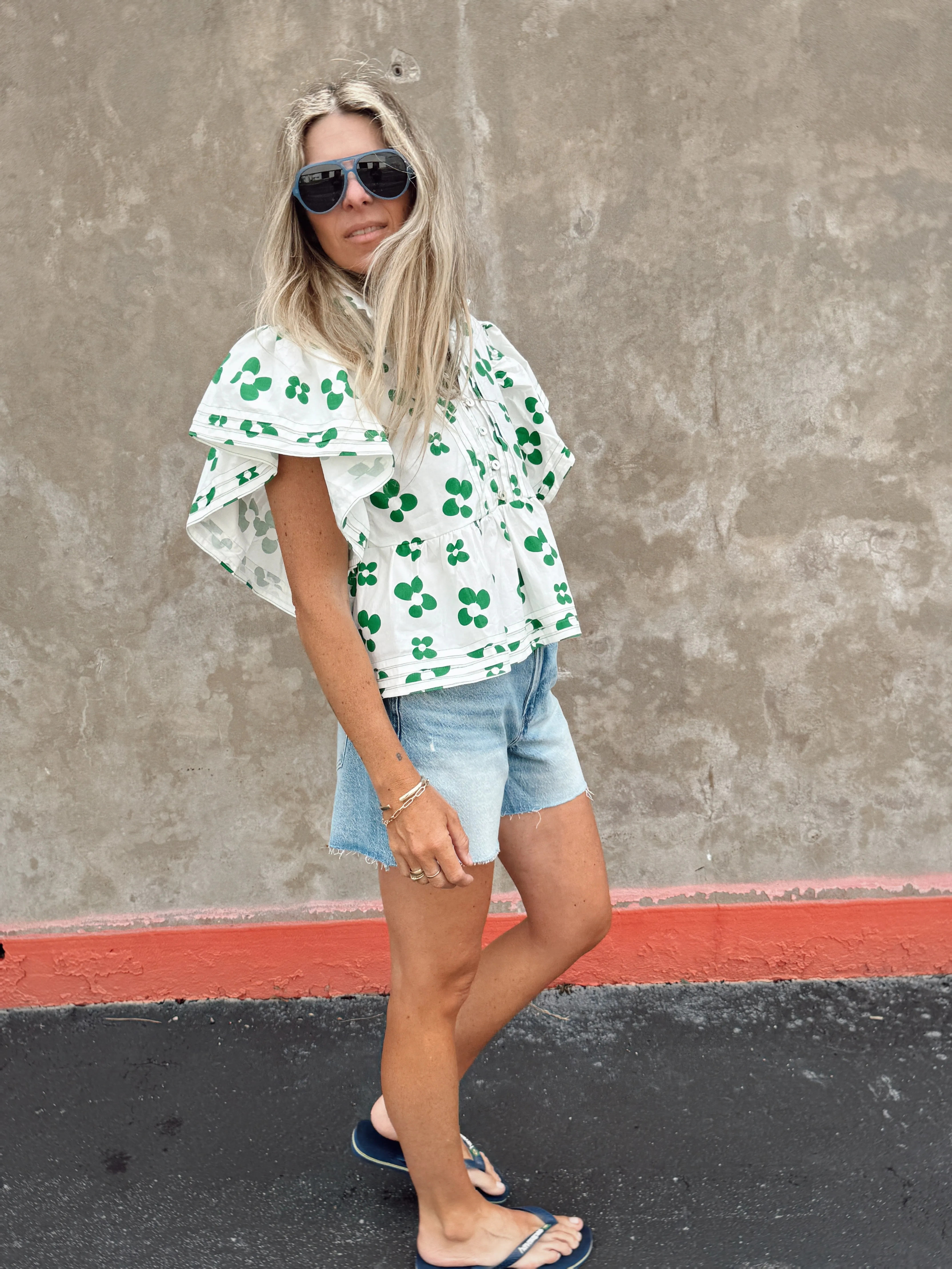 Emma Floral Top sold by Ascot + Hart product image thumbnail 3