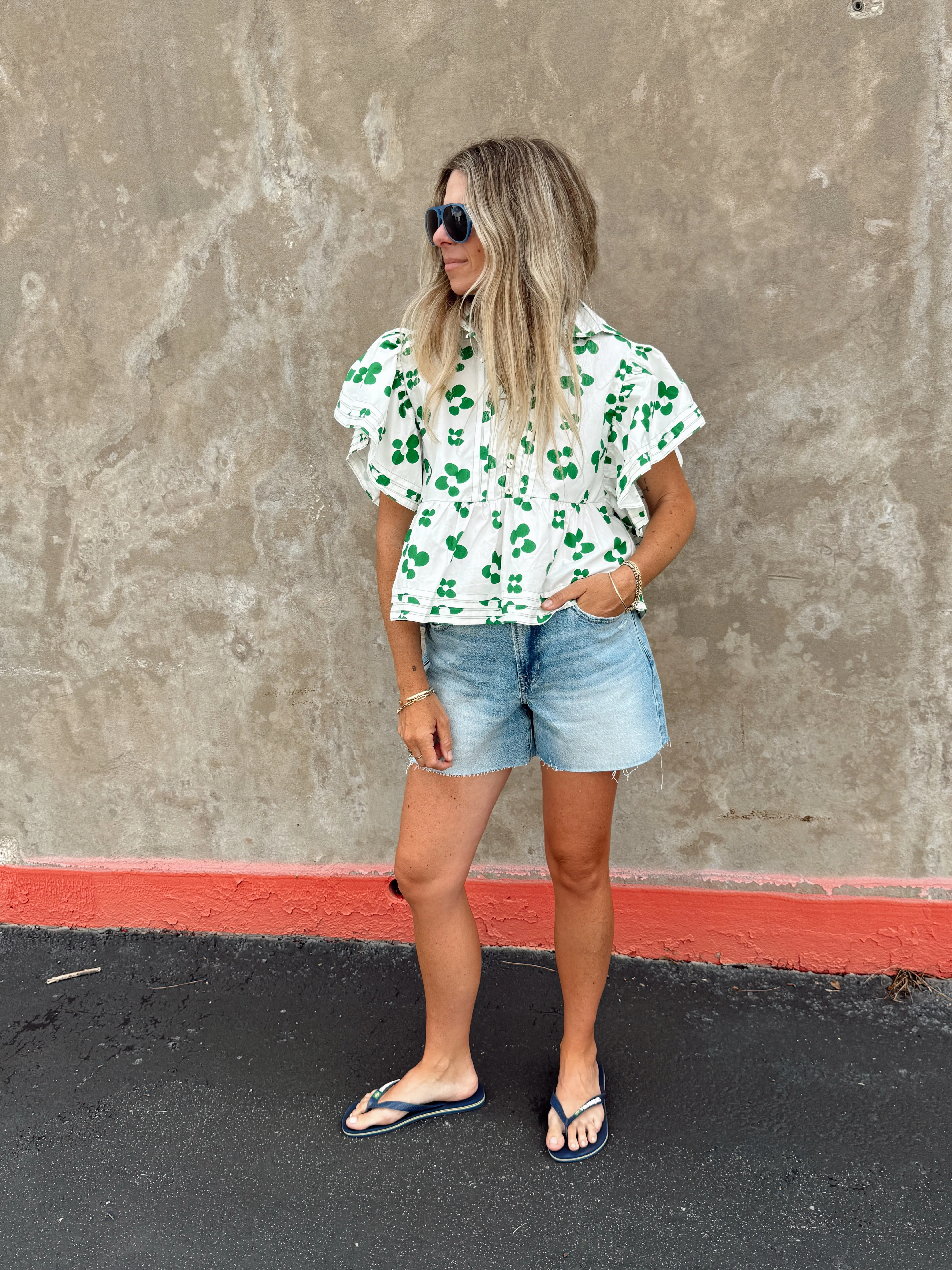 Emma Floral Top sold by Ascot + Hart product image thumbnail 2