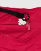 Medium Nylon Crescent Bag - Candy Apple w/ Key Leash sold by Ascot + Hart