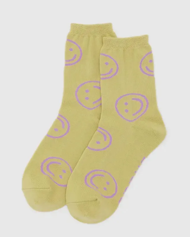 Crew Socks - Straw Happy sold by Ascot + Hart