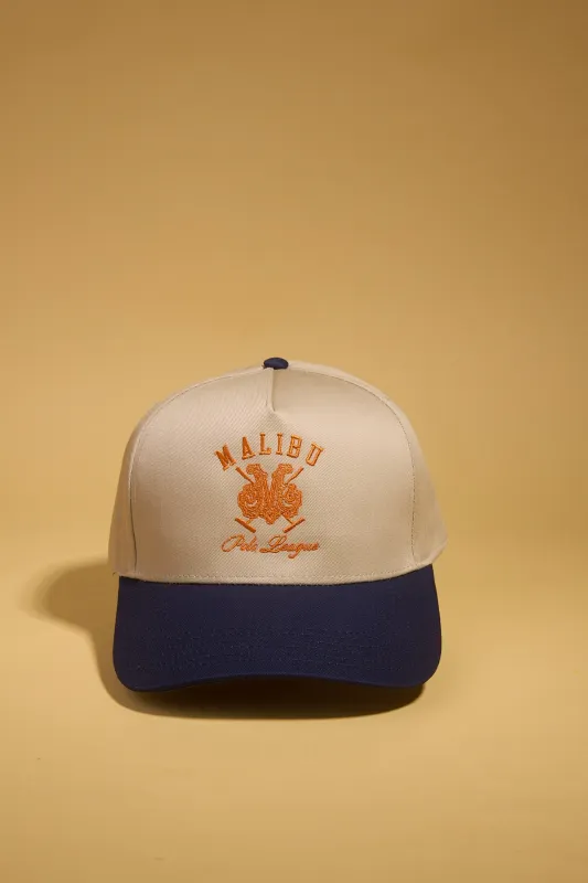 A+H Malibu Polo League Embroidered Hat sold by Ascot + Hart