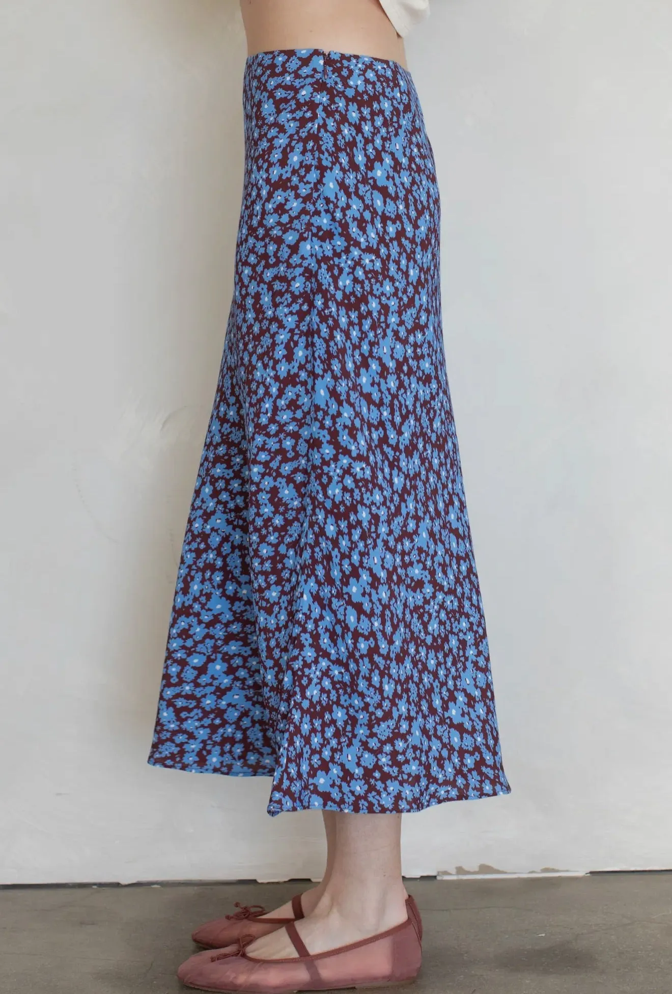 Amelia Floral Skirt sold by Ascot + Hart product image thumbnail 3