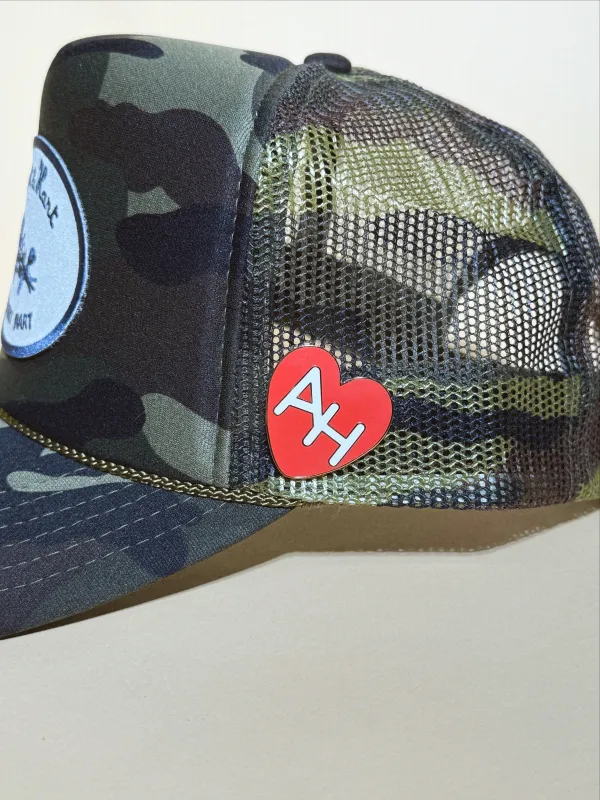 A+H Classic Heart Pin sold by Ascot + Hart