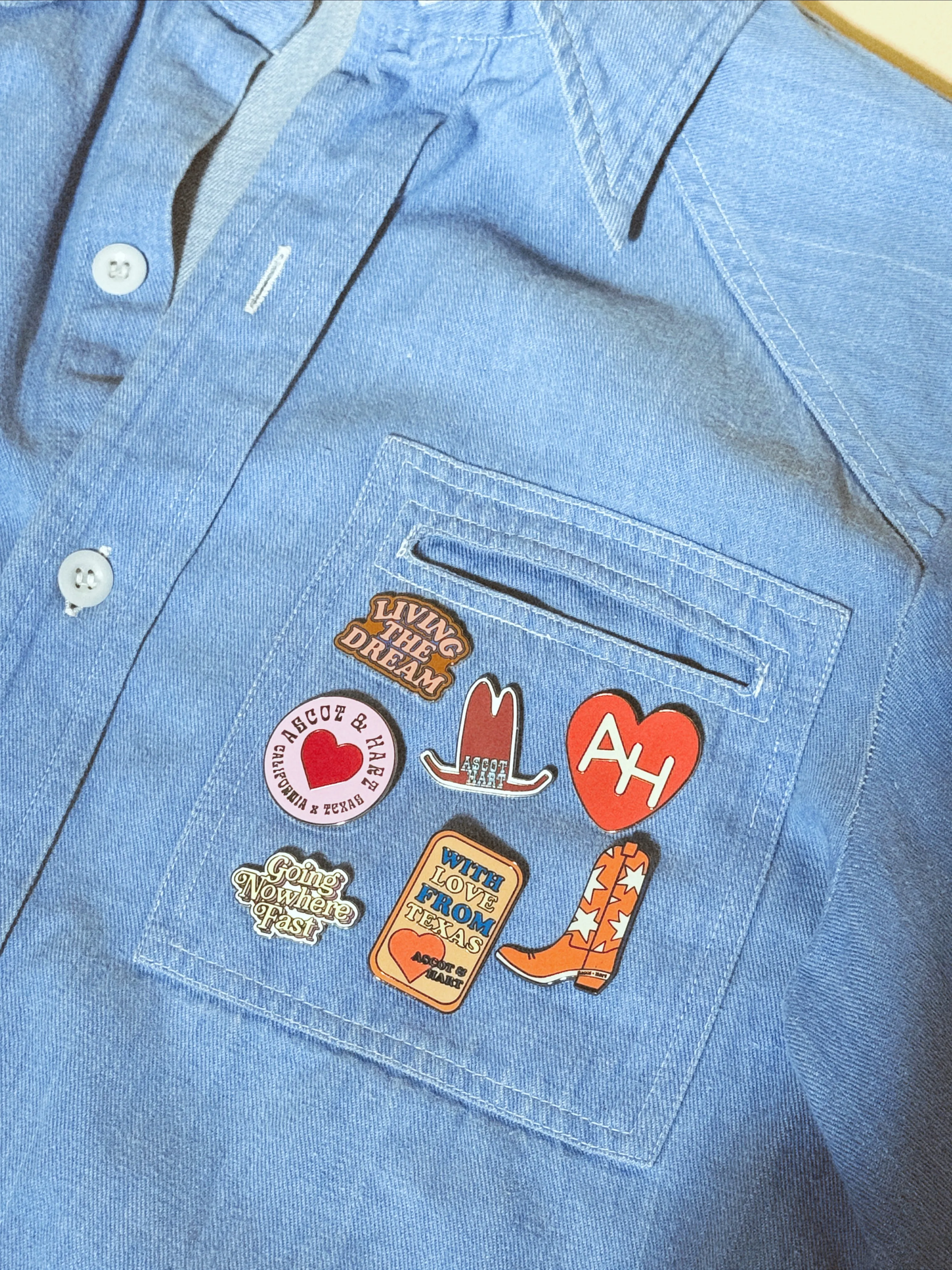 A+H Cowboy Hat Pin sold by Ascot + Hart product image thumbnail 3